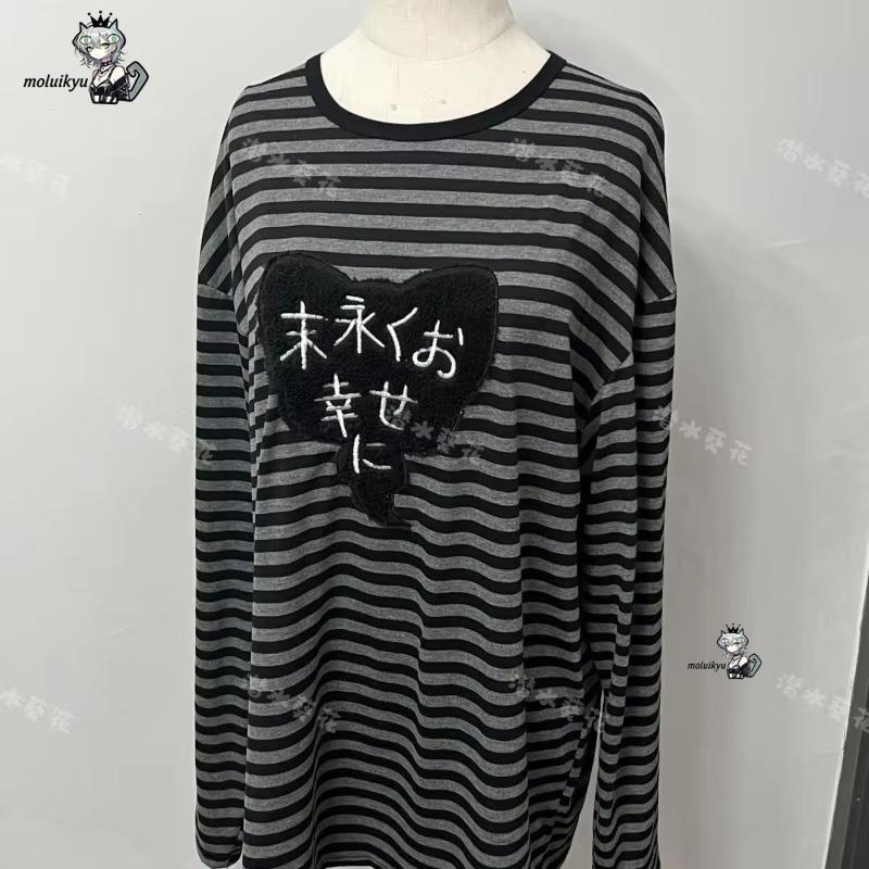 Y2K アメリカンパンクヴィンテージ O ネック長袖シャツオ - Embellish Knit のレビューと価格