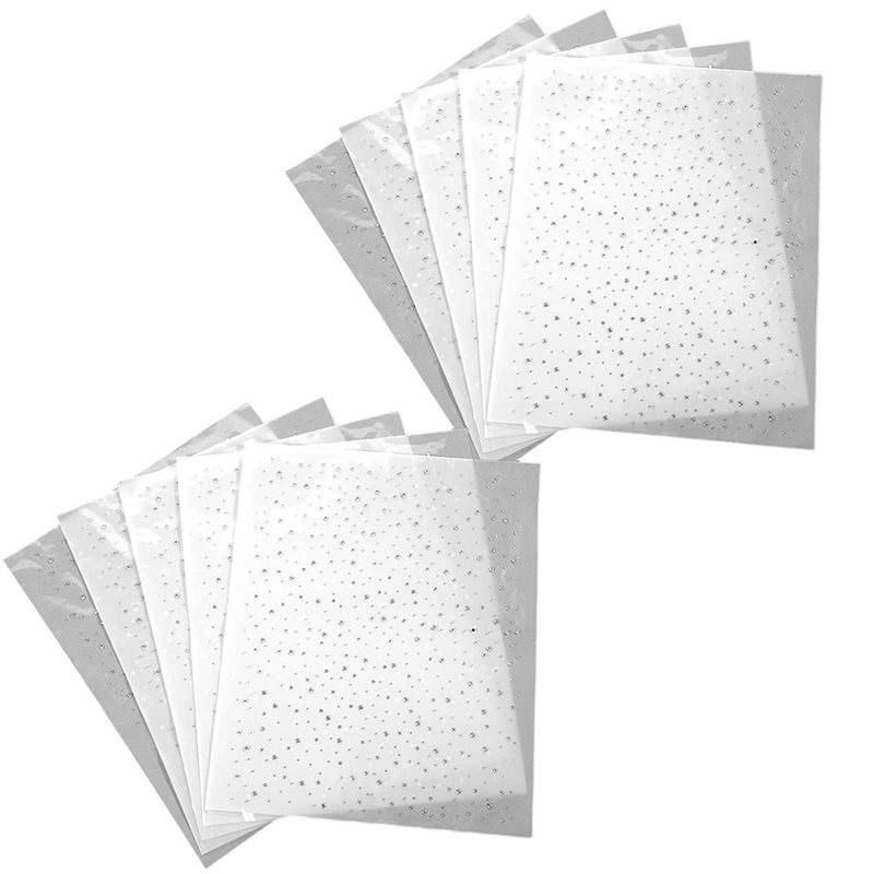 ホットトレンド-クリスタル転写グリッターホットフィックスライ - Hotfix Rhinestone Sheet のレビューと価格